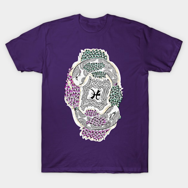 Zodiac: Pisces... T-Shirt by nubbleznut